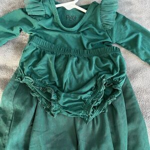 Little Sleepies Green dress